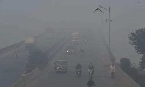 Smog condition in Pakistan and rising pollution due to human activities