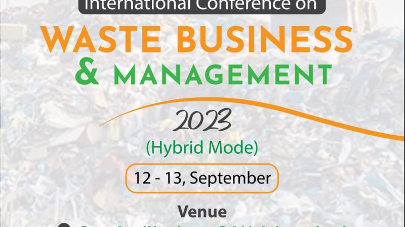 International Conference on Waste Business and Management – ACADEMY